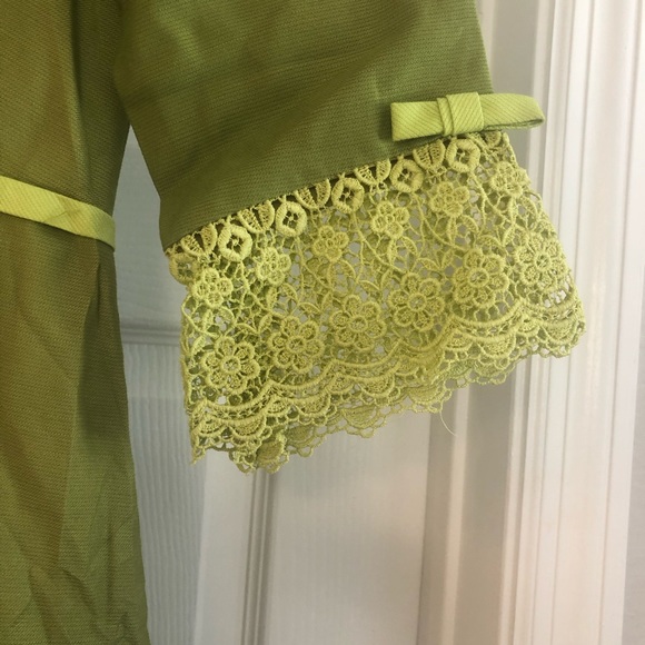 Bridgerton vintage green dress - Picture 5 of 7